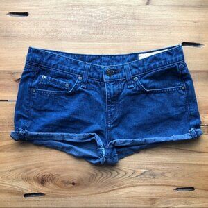 Rag & Bone Jean Short Indigo Wash 100% Cotton